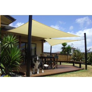 HDPE Shade Sail Custom Made High Density Thick Outdoor Sun Shade Net Anti Uv Awning Canopy Suitable for Balcony Garden Courtyard