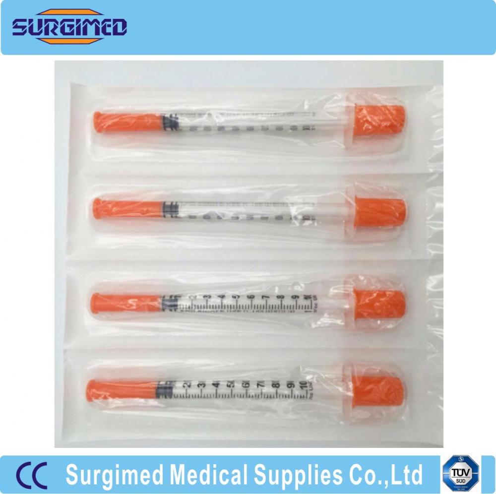 Medical Unibody Disposable Insulin Syringe Blister
