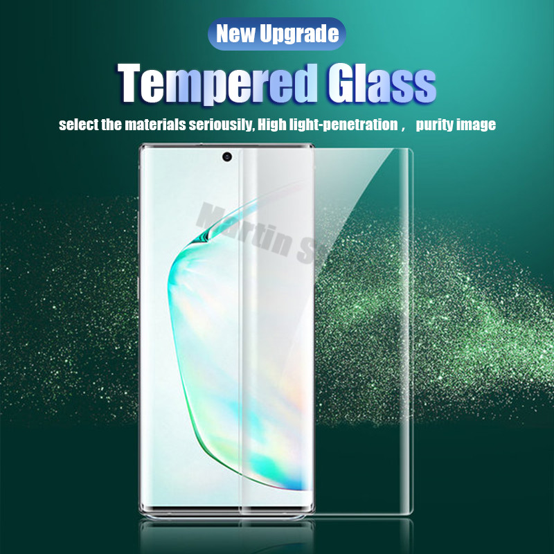 10H Screen Protector For Samsung Galaxy S10 S20 Ultra Plus S10e S9 S8 Tempered Glass For Samsung Note 20 Ultra 10 Plus 8 9 Film