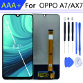 For 6.2 Inch pantalla OPPO A7 display in Mobile Phone LCDs with Frame For OPPO AX7 LCD Touch Screen Digitizer Assembly Parts 10