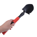 Foldable Shovel Outdoor Camping Survival Emergency Tools Multifunction Status Saw Shovel Hoe Pickaxe Crowbar