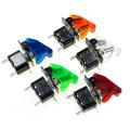 1PCS 12V 20A Toggle Switch Car Auto Cover LED Light SPST Toggle Rocker Switch Control On/Off Durable