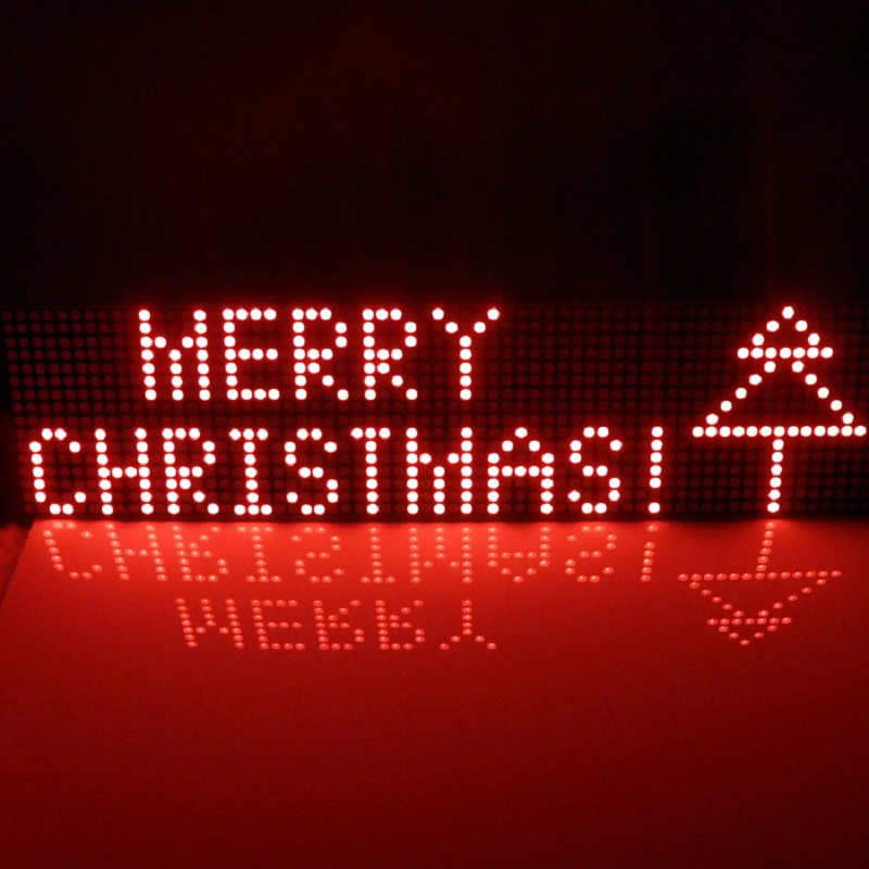 Provide UNO MEGA2560 code 64x16 dot Matrix LED for Arduino AVR MCU diy Christmas Gifts Sign Light Neon Bright