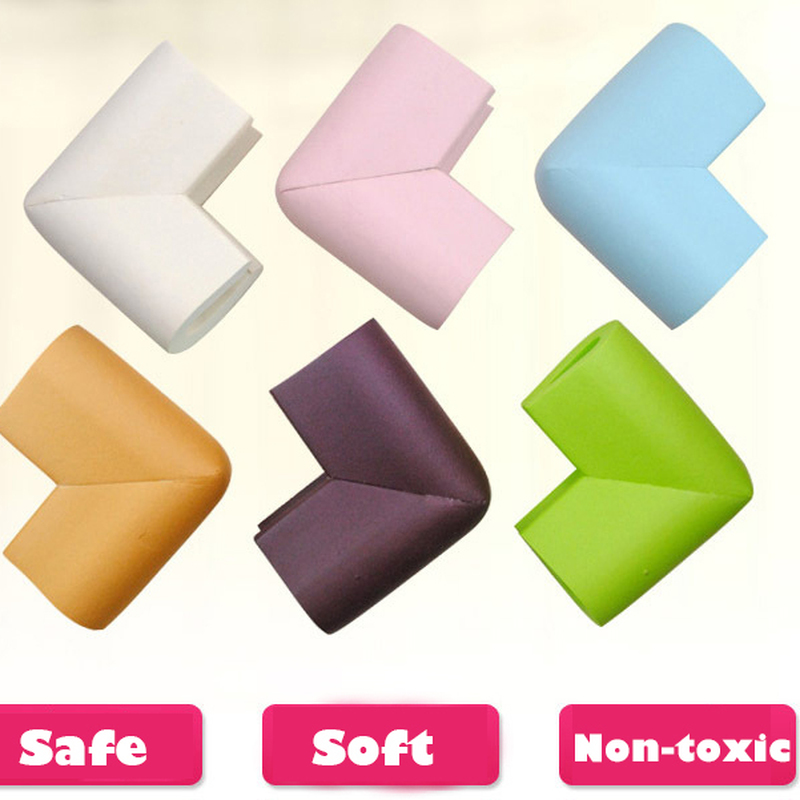 10pcs Foam Baby Safety Corner Table Protection Soft Edge Corner Guards Child Safety Security Safe Proof Cushion Guards Protector