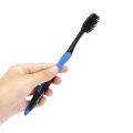 4 Bamboo Charcoal Household Ultra-fine Soft Toothbrushes Oral Tooth Care Toothbrush Blackhead Brush PP Rubber Handle