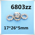 4pcs 6803zz 61803ZZ ball bearing 17*26*5 17x26x5mm 6803Z 61803-2Z radial shaft ball bearing