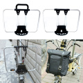 Premium Bike Bag Bracket Rack Backpack Water Bottle Cargo Holder Designed For Brompton Folding Bike Front Carrier Block