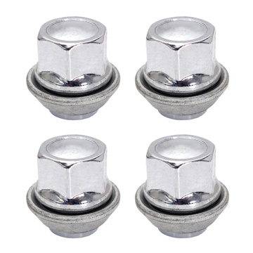 4/16PC M12x1.5 REPLACEMENT WHEEL NUTS ALLOY 19MM FOR FORD for C-MAX CORTINA for FOCUS CHROME