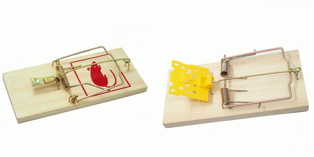wooden mouse trap