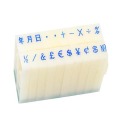 2019 HOT SALE! Plastic English Alphabet Letters Number Stamps Set Craft Marking DIY Tool diary card making school supplies