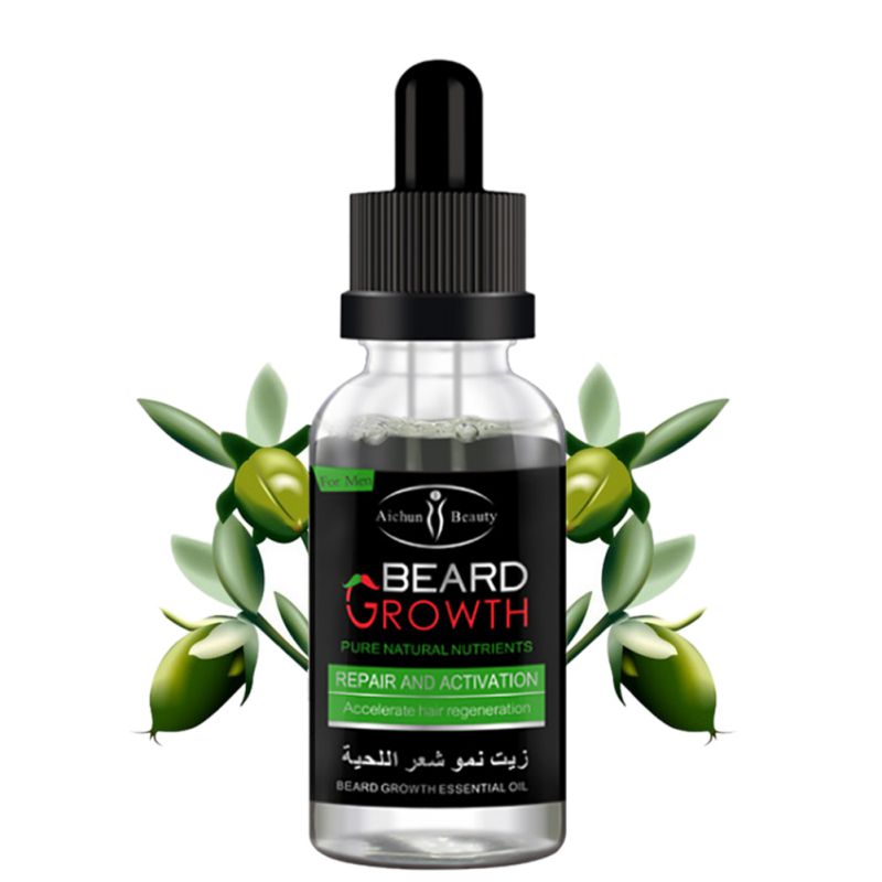 Natural Organic Beard Oil Beard Wax balm Hair Loss Products Leave-In Conditioner for Groomed Beard Growth Health Care