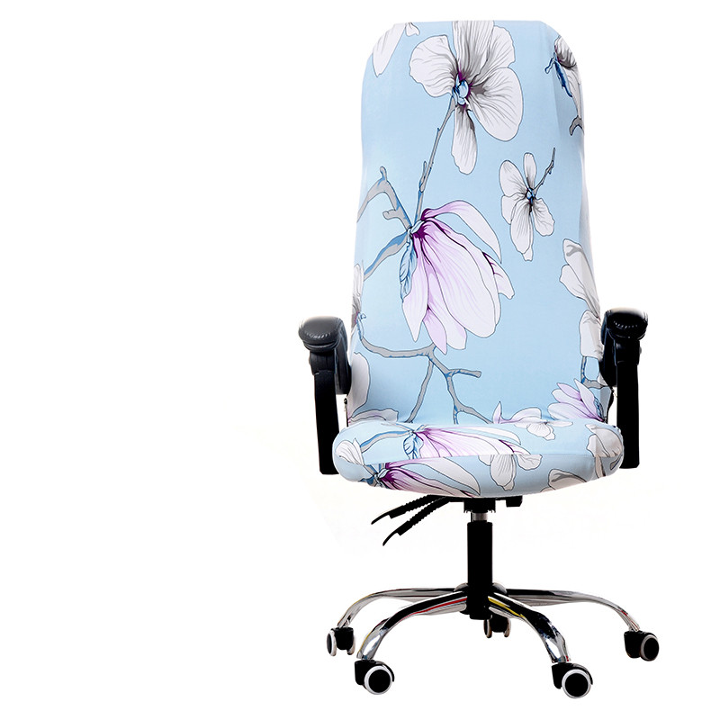 Office Rotating Computer Chair Cover Elastic Spandex Anti-dirty Chair Case Stretch Removable Lift Seat Cover funda silla oficina