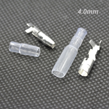 200pcs/50 Sets Car Auto Motorcycle Bullet Terminals 4mm 3.5mm Male & Female Wire Bullet Crimp Connectors Terminal