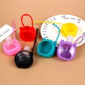 30ml Portable Empty Bottle Hand Sanitizer Bottle with Detachable Silicone Protective Case Liquid Soap Container