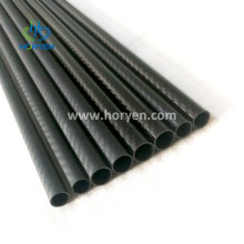High precision custom black carbon fiber tube connectors