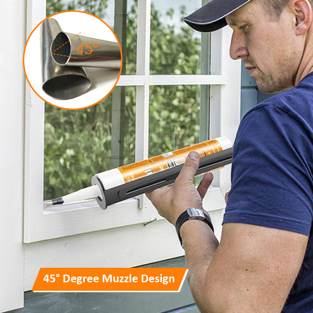 14pcs Caulking Silicone Sealant Nozzle Glue Remover Scraper Caulking Nozzle Waterproof Glass Wall Window Repair Tool