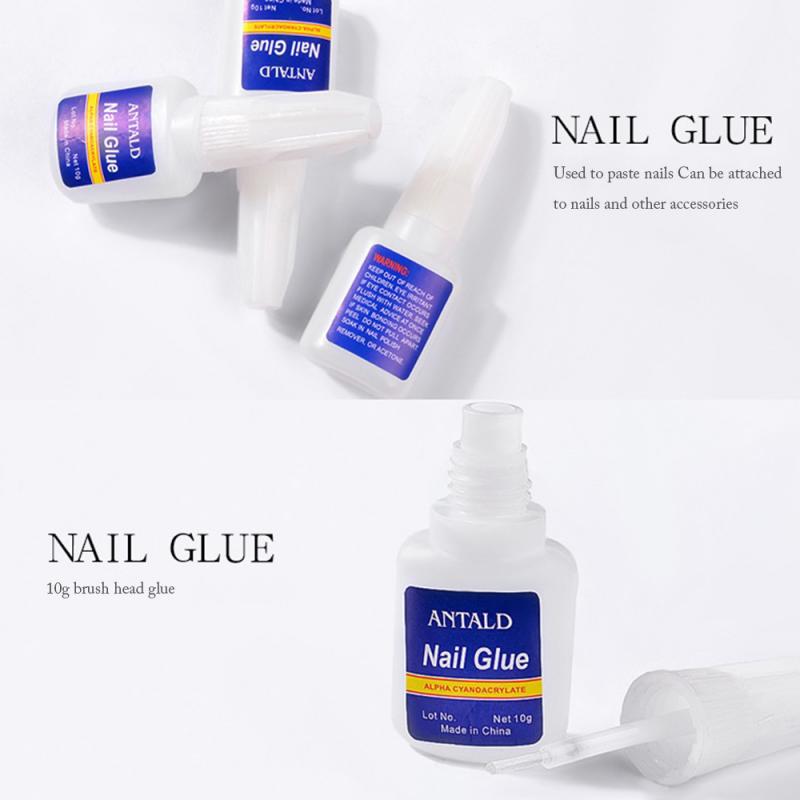 Nail Glue Fast-dry Adhesive Acrylic French Art False Tips 3D Decoration Glue Nail Rhinestone Makeup Cosmetic Tools TXTB1