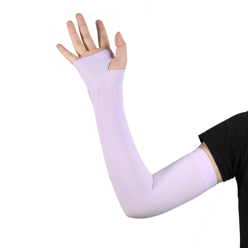 Sports Arm Sleeve Cycling Arm Warmers Sleeves Sun UV Protection Hand Cover Cooling Basketball Running Fishing Armband 1 Pair