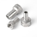 Stainless Steel Female BSP 1/2" Thread Pipe Fitting Barb Hose Tail Connector 8mm to 20mm Tools Accessory