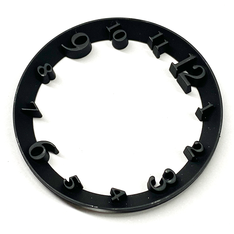 Big skeleton watch dial for mechanical watch