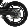 New 20 Pcs Motorcycle Wheel Sticker Waterproof reflectives Rim Sticker decorative decal FOR YAMAHA XJ6 xj6