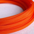 1-20M Cable Sleeves Snakeskin Mesh Wire Protecting Nylon Tight PET Expandable Insulation Sheathing Braided Sleeves Orange Red