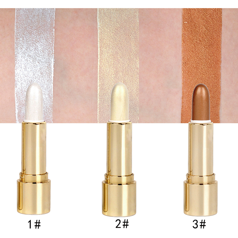 New High Quality 3D Highlight Modified Highlighter Naturally Delicate Brightening Skin Bronze Sparkling Beauty Gift TSLM2