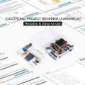 DIY Electronic Starter Kits Electronic Project Beginner Learning Kit with Sensors Stepper Motor Breadboard Electronics Component
