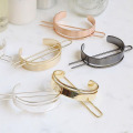 Unique Hair Stick 2020 Metal Gold Filled Round Hair Accessories Chic Bun Holder Original Bun Cage Femme Hair Jewelry