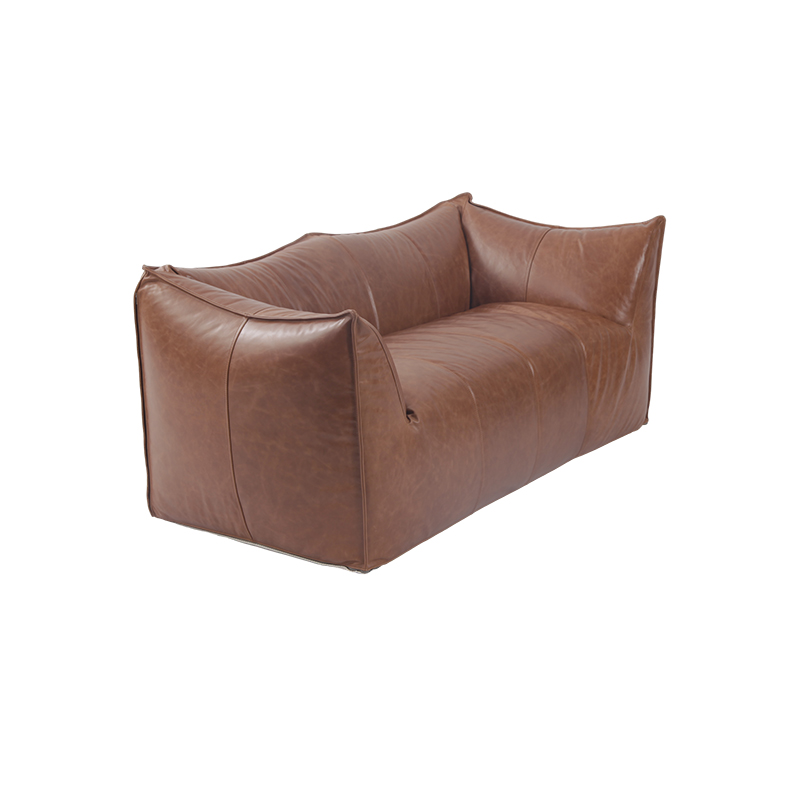 Le Bambole Sofa In Vintage Leather 2 Jpg