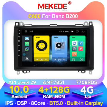 4G LTE IPS DSP Android 10 4G+128G For Mercedes Benz B200 A B Class W169 W245 Viano Vito W639 Sprinter Car radio dvd player GPS