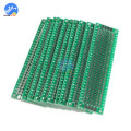 5PCS Double Sided Prototype PCB Board Breadboard Tinned Universal 2x8 cm FR4 Diy Kit Stripboard Veroboard PCB for Practice