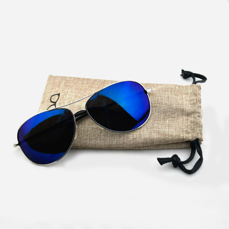 1PCS Sunglasses Pouch Soft Eyeglasses Bag Glasses Case Wholesale Good Quality Pouch Beige Color