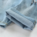 Boy's Shorts Casual Fashion Solid color Cotton 100% Thin denim fabric Children shorts Clothing for 2-7 Years