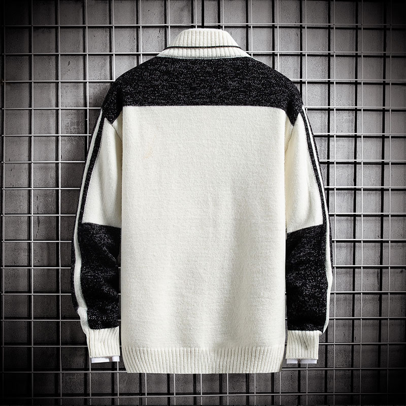 Brand Mens Clothing Mens Sweaters New Winter Cotton Turtleneck Sweater Jumpers Fashion Male Knitwear Thick Warm Men's Pullovers