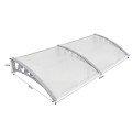 New Various Size DIY Sun Shelter Anti Uv Sunshade Ultralight Outdoor Furniture Gazebo Door Window Awning Tent Canvas Taffeta HWC