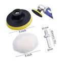 31Pcs Car Foam Drill Polishing Pad Kit for Car Polisher + M10 Drill adapters 3 Inch Sealing Glaze Waxing Buffing Pads Set