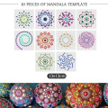 Mandala Dotting Tools Set for Painting Rocks Pottery Portable Multifunction Embossing Dot Kit Dotting Tool Set 48Pcs