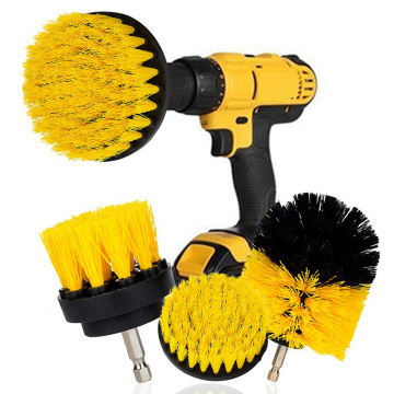 Power Scrubber Brush Set For Bathroom Drill Scrubber Brush For Cleaning Car Tires Cordless Drill Attachment Kit Power Scrub