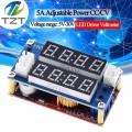 2 in 1 XL4015 5A Adjustable Power CC/CV Step-down Charge Module LED Driver Voltmeter Ammeter Constant current constant voltage