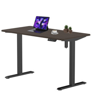 Custom Wholesale Small Size Single motor Electric Standing Desk Adjustable Height Sit Stand Home Office Desk