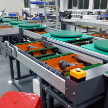 LED Lamp Speed Chain Conveyor Assembly Line
