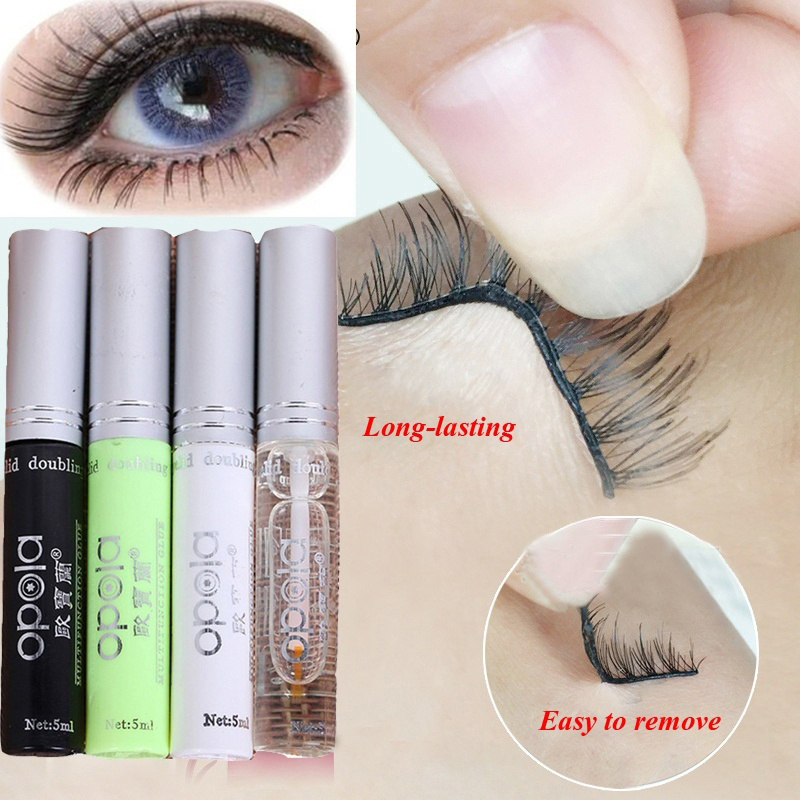 4 Color False Eyelash Glue Professional Portable Quick Dry Eyelashes Glue Extension Beauty Makeup Adhesive Double Eyelid TSLM1