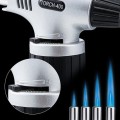 Spray Gun Lighter Cooking Baking Bbq Outdoor Kitchen Rechargeable Butane Gas Lighter Straight Torch Cooking Baking Flamethrower