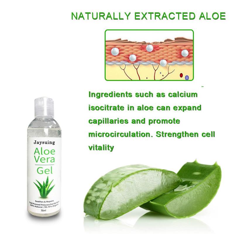 30/50/100ml Natural Aloe Vera Gel Face Moisturizer Anti Wrinkle Cream Acne Scar Skin Sunscreen Acne Treatment Beauty Skin Care