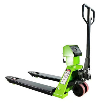 Hand digital pallet truck scale hydraulic pallet jack weighing scales