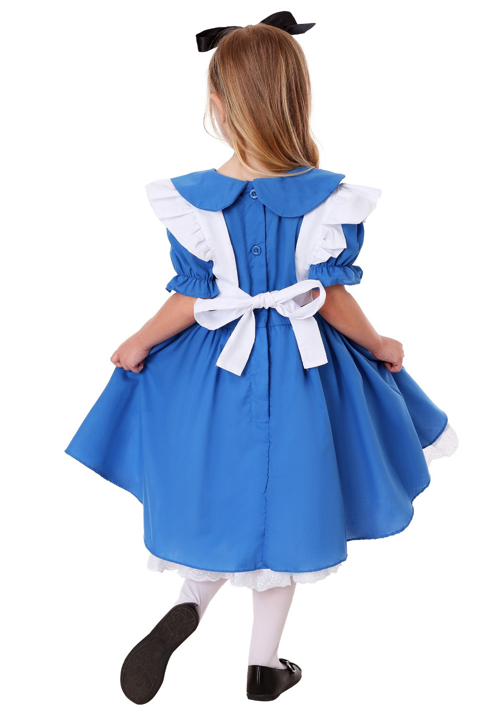 Alice in Wonderland Kids Girls Fancy Dress Maid Lolita Cosplay Costume Adult Women Halloween Party Fancy Dress Up Outfits Set