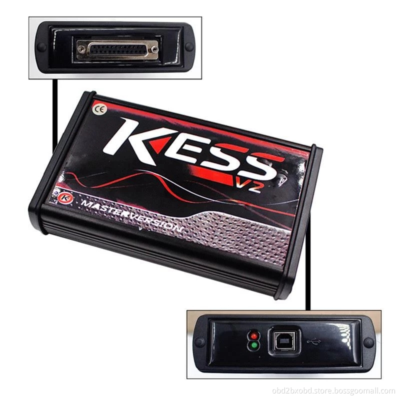 Online Version Kess V5.017 with Red PCB Support 140 Protocol No Token Limited Free Shipping