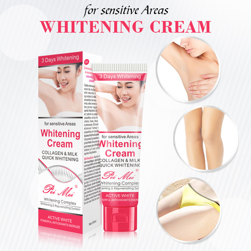 Underarm Whitening Cream Armpit Legs Knees Private Parts Face Body Whitening Cream Korean Skin Concealer Cosmetics TSLM1