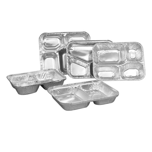 Suppliers for Compartment Disposable Aluminum Foil Fast Food Container